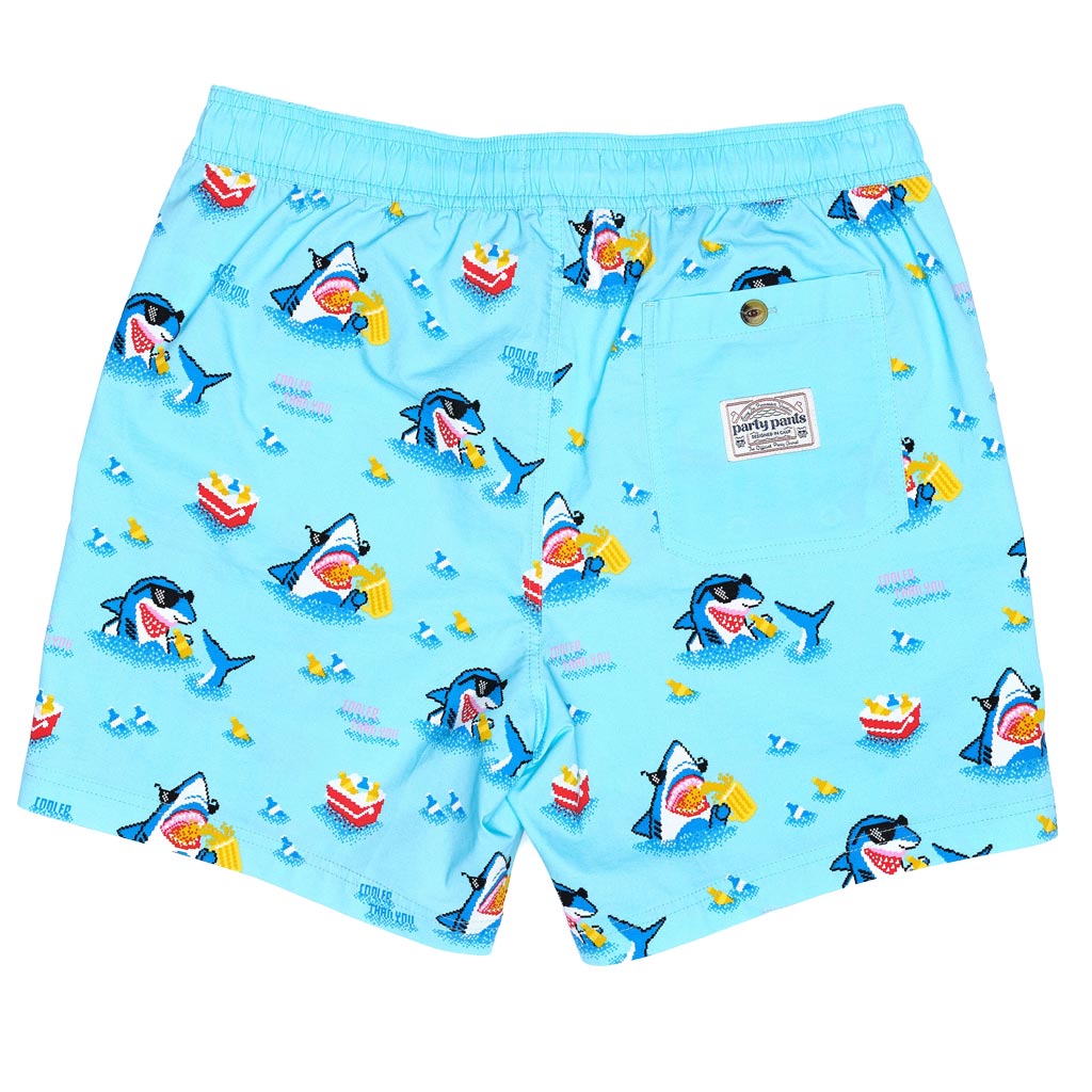Cooler than You Swim Short by Party Pants - Country Club Prep