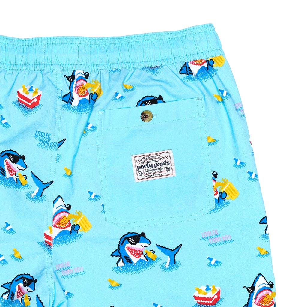 Cooler than You Swim Short by Party Pants - Country Club Prep