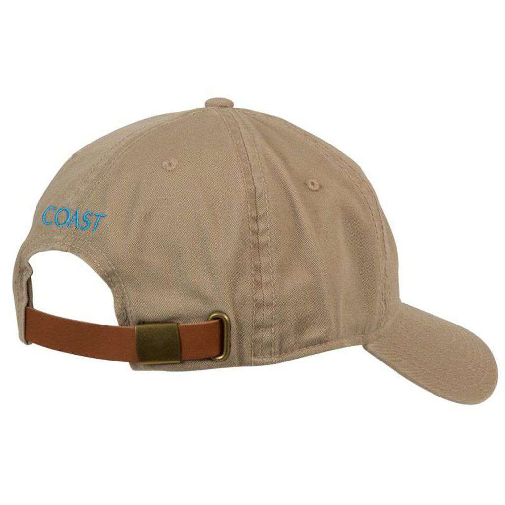 Crab Logo Hat in Khaki by Coast - Country Club Prep