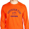 CU Long Sleeve Campus Tee in Endzone Orange by Southern Tide - Country Club Prep