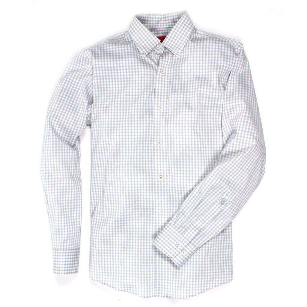 Camden Cool Performance Button Down in Vapor by Southern Proper - Country Club Prep