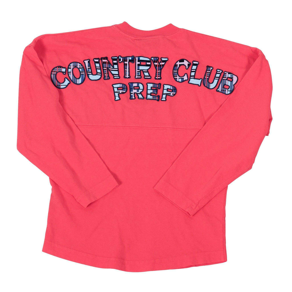 Childs Country Club Prep Jersey in Coral and Madras by Spirit Jersey - Country Club Prep