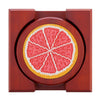 Citrus Slices Needlepoint Coasters by Smathers & Branson - Country Club Prep