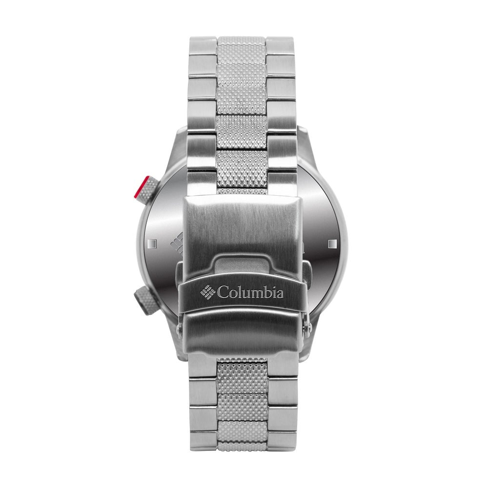 University of Oklahoma Outbacker 3-Hand Date Stainless Steel Watch by Columbia Sportswear - Country Club Prep
