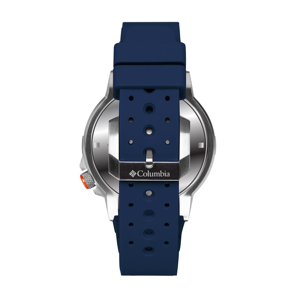 Auburn Peak Patrol 45mm Silicone Strap Watch by Columbia Sportswear - Country Club Prep