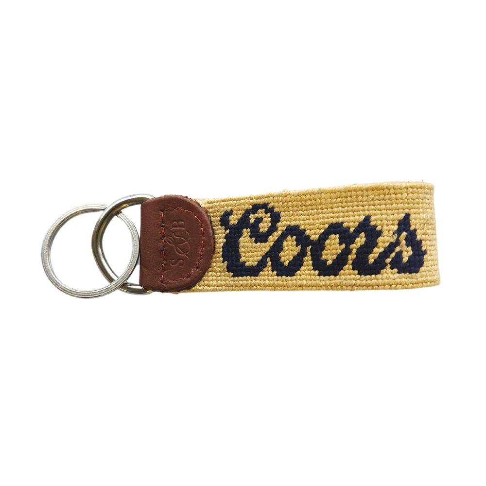 Coors Needlepoint Key Fob by Smathers & Branson - Country Club Prep