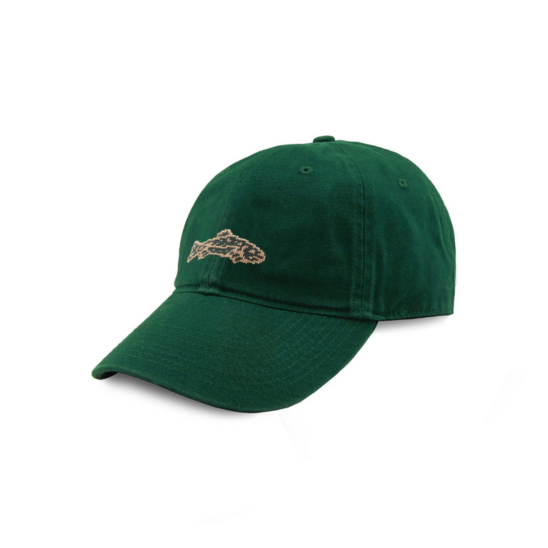 Catch of the Day Needlepoint Hat by Smathers & Branson - Country Club Prep