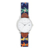 Dancing Bears Needlepoint Watch by Smathers & Branson - Country Club Prep