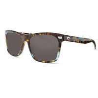 Aransas Sunglasses in Shiny Ocean Tortoise with Gray Polarized Glass Lenses by Costa del Mar - Country Club Prep
