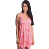 Printed Tailgate Dress in Coral by Lauren James - Country Club Prep