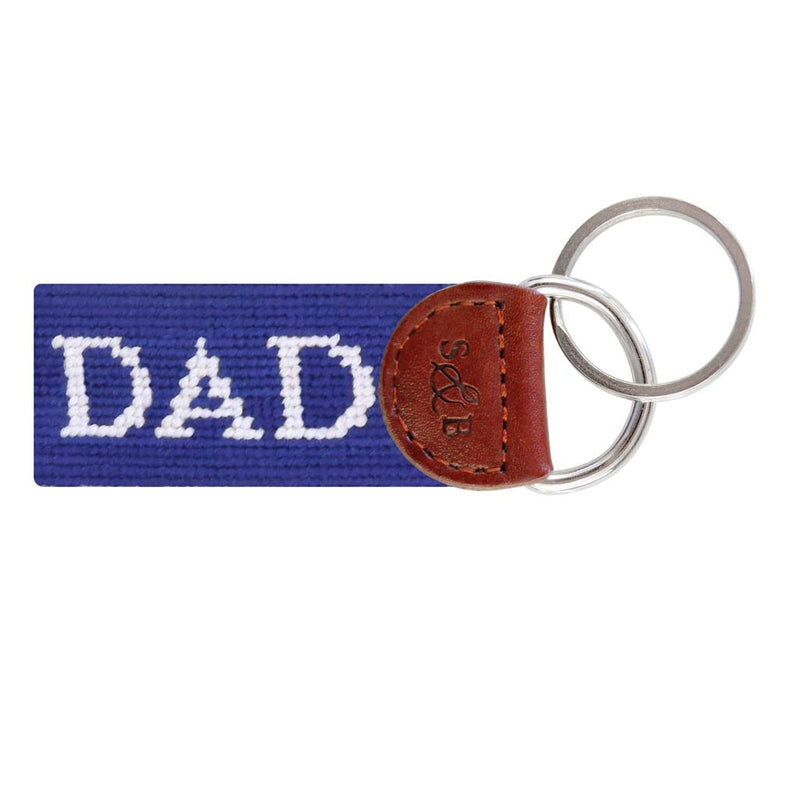 Dad Needlepoint Key Fob by Smathers & Branson - Country Club Prep