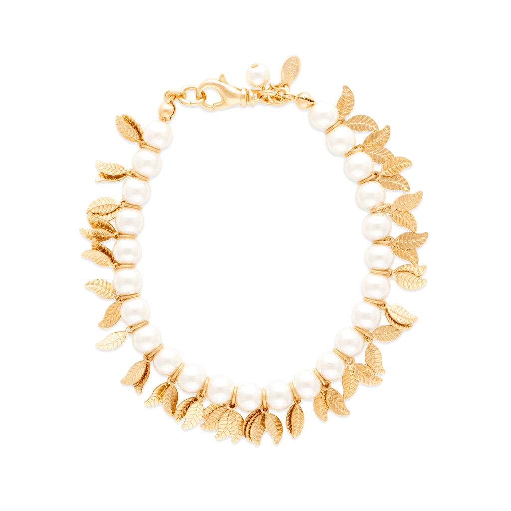 Dancing Leaves Bracelet by Kiel James Patrick - Country Club Prep