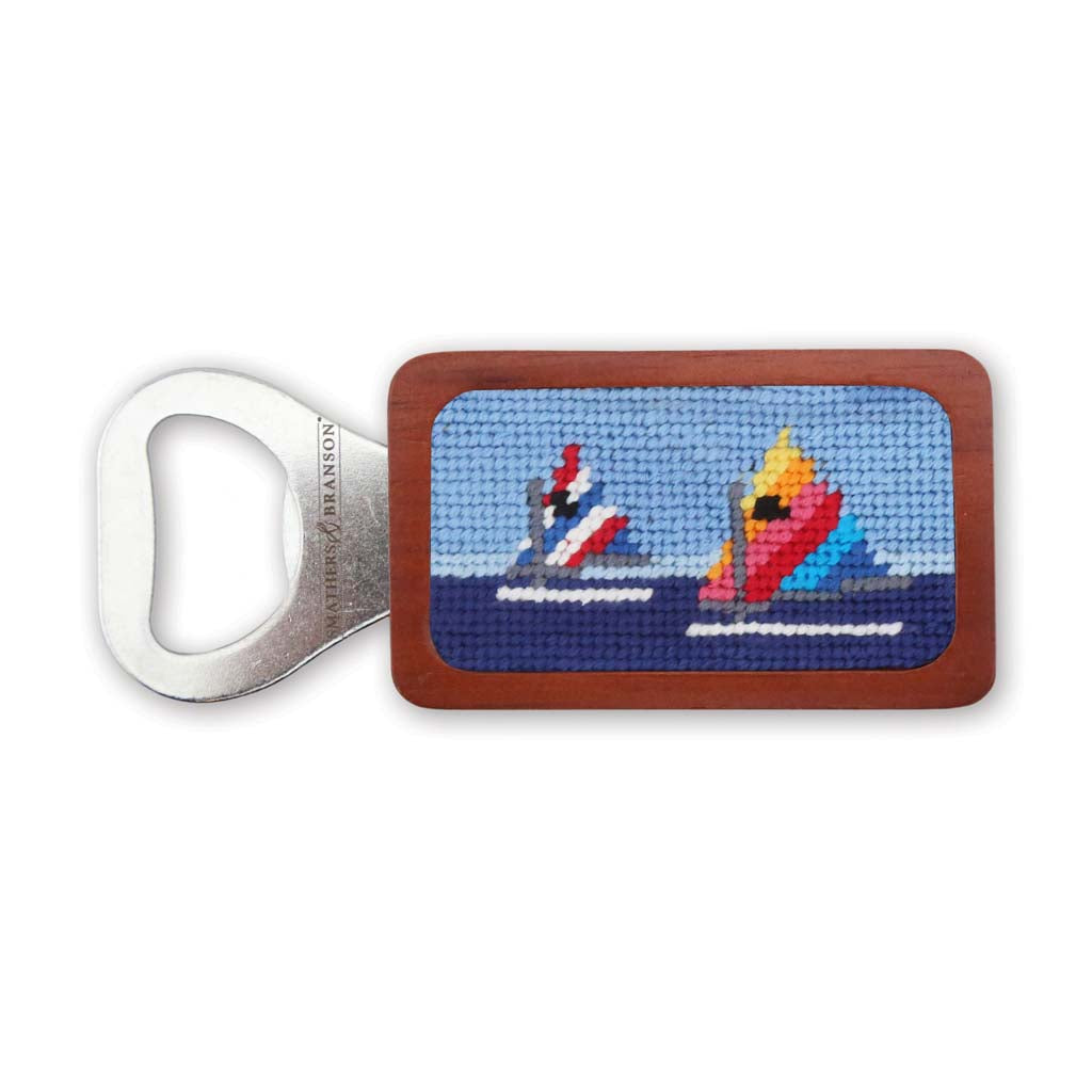 Day Sailor Needlepoint Bottle Opener by Smathers & Branson - Country Club Prep