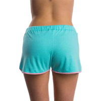 Draw String Shorts in Ocean Palm by Lauren James - Country Club Prep