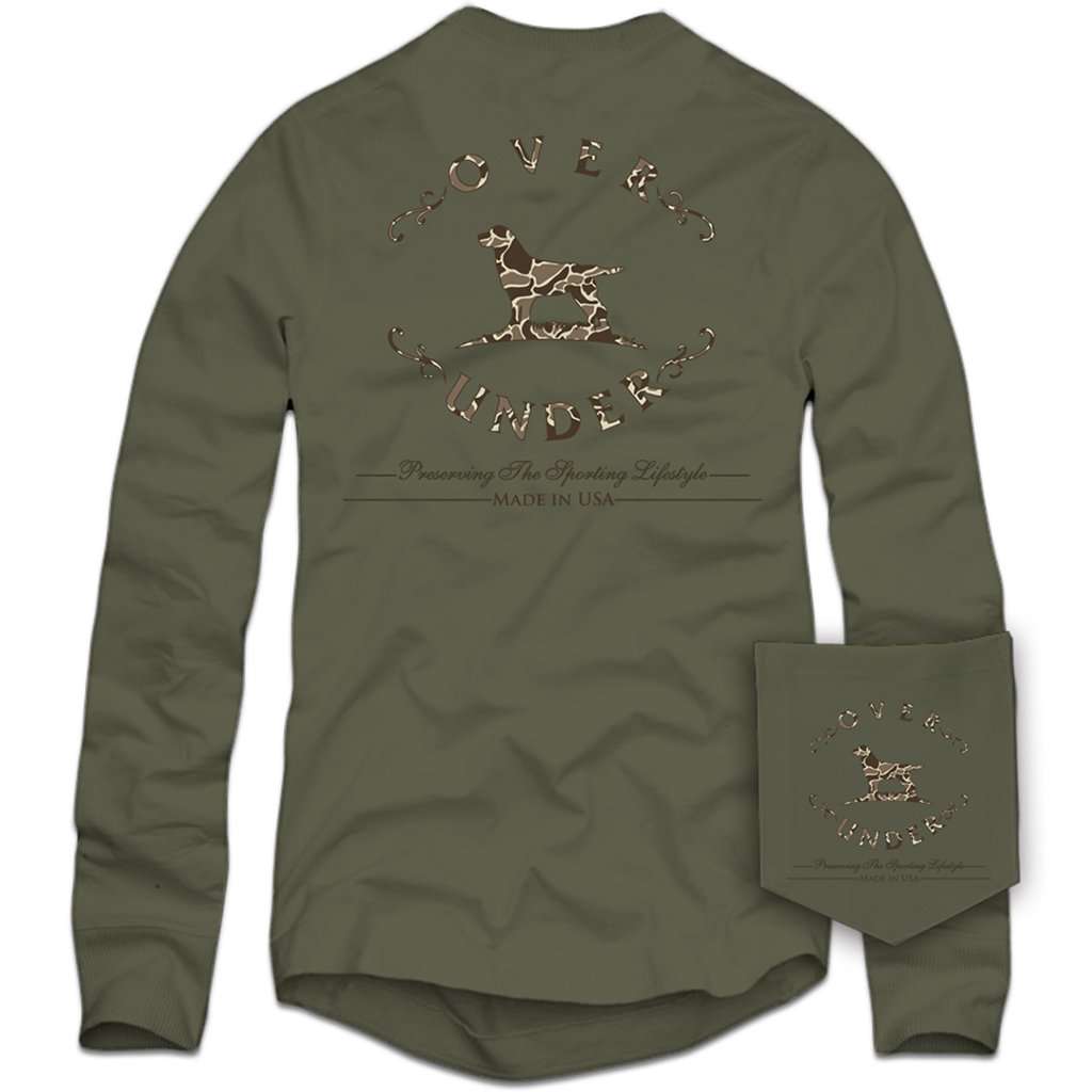 Long Sleeve Duck Camo T-Shirt by Over Under Clothing - Country Club Prep