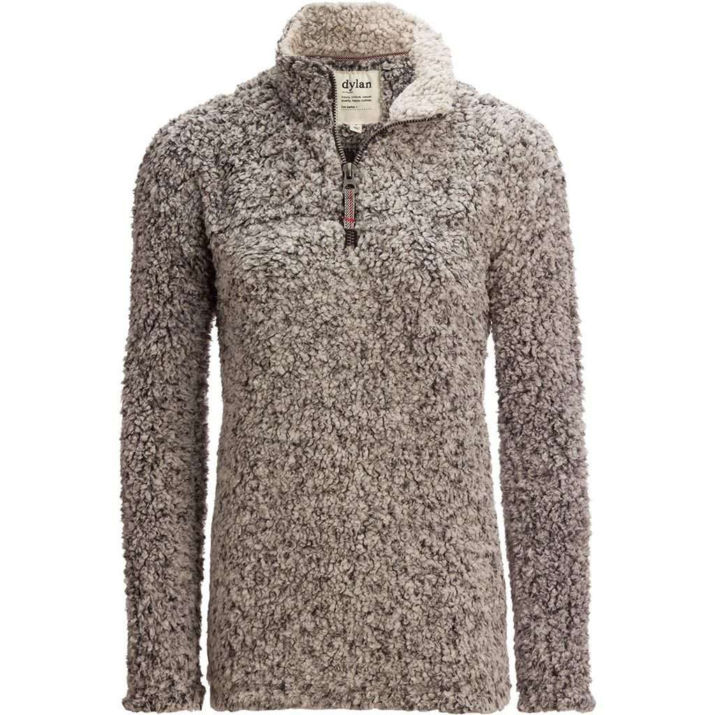 Grit Frosty Tip Pullover The Original Frosty Tipped Pile 1/2 Zip