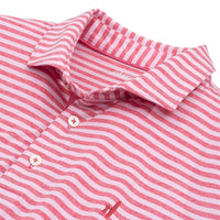 The Smith Striped Prep-Formance Jersey Polo by Johnnie-O - Country Club Prep