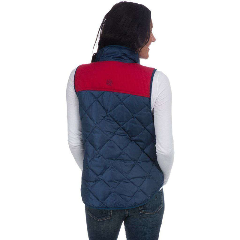 Easton Vest in Sailor Navy by Lauren James - Country Club Prep