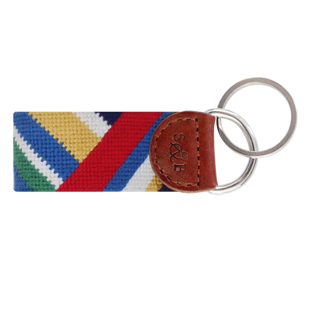 Essex Needlepoint Key Fob by Smathers & Branson - Country Club Prep