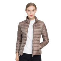 Malmö Women's Packable Light Baffle Jacket - Country Club Prep