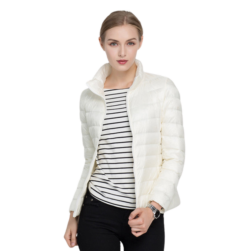 Malmö Women's Packable Light Baffle Jacket - Country Club Prep