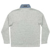 FieldTec Woodford Snap Pullover in Avalanche Gray by Southern Marsh - Country Club Prep