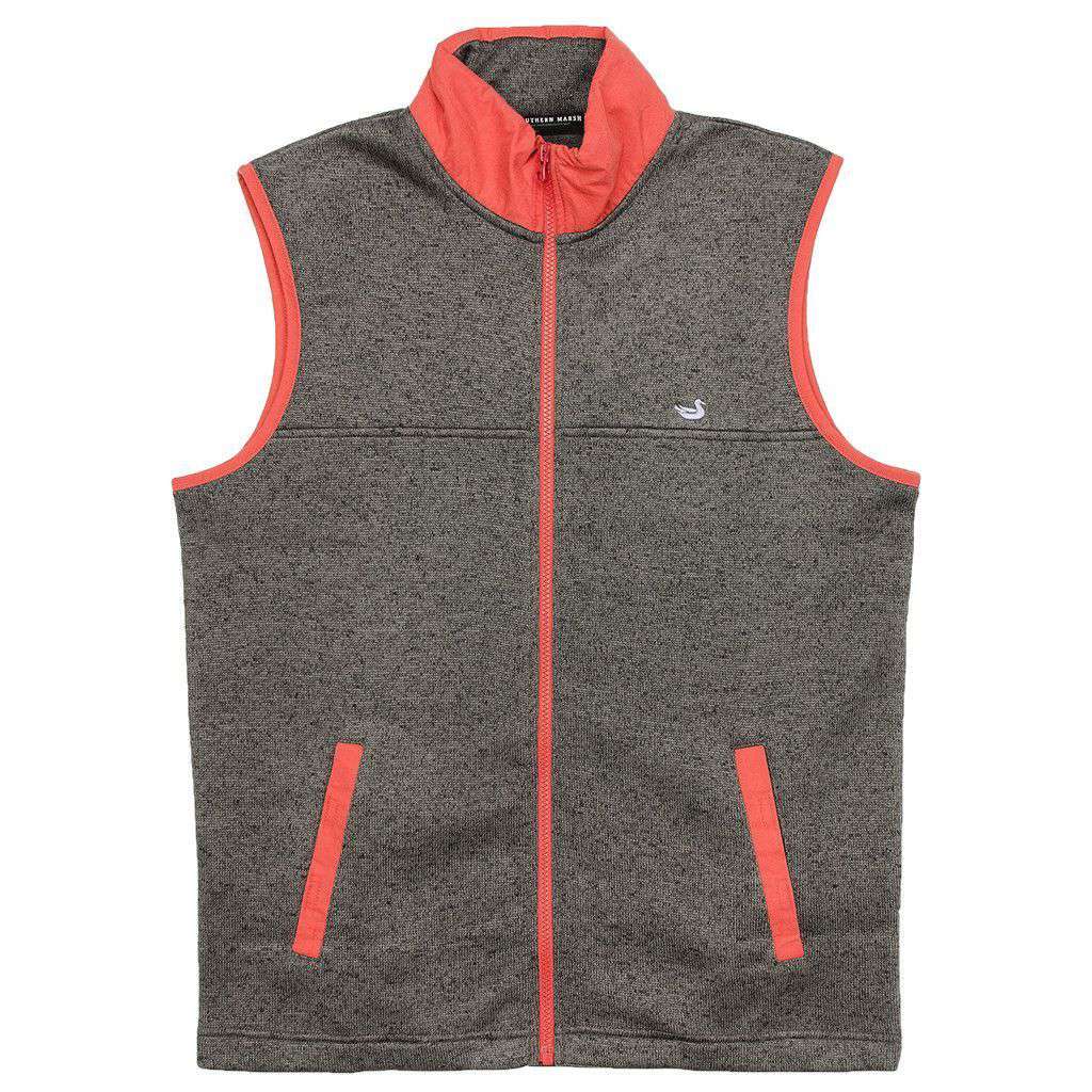FieldTec Woodford Vest in Midnight Gray by Southern Marsh - Country Club Prep
