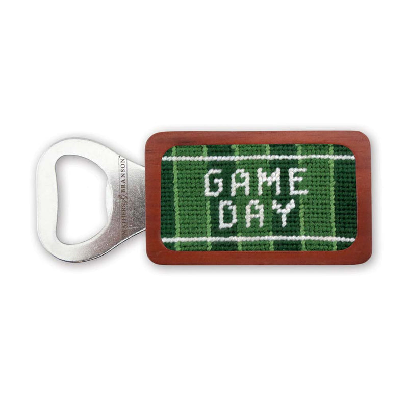 Game Day Needlepoint Bottle Opener by Smathers & Branson - Country Club Prep