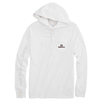 Georgia Long Sleeve Hoodie T-Shirt by Southern Tide - Country Club Prep