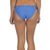 Gingham Hipster Bikini Bottom in Navy by Lauren James - Country Club Prep