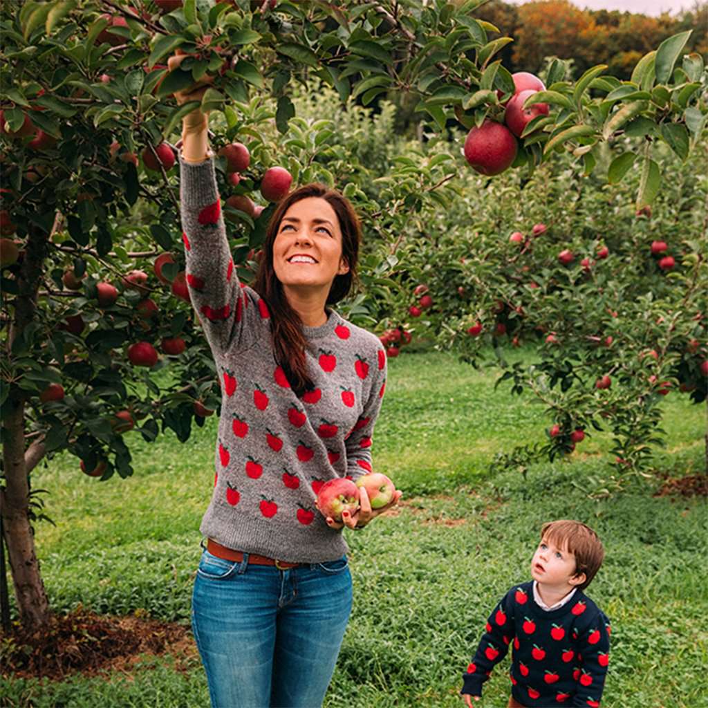 Women's Apple Pickin' Sweater by Kiel James Patrick - Country Club Prep