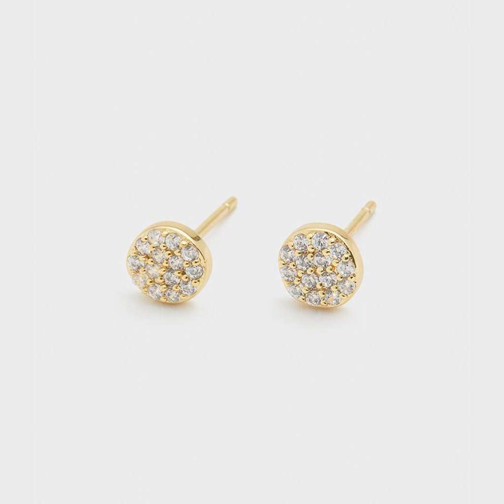 Pristine Charm Shimmer Studs by Gorjana - Country Club Prep