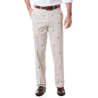 Harbor Pant with Embroidered Hangover Special by Castaway Clothing - Country Club Prep