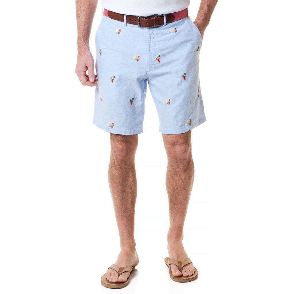 Cisco Short with Embroidered Hangover Special by Castaway Clothing - Country Club Prep