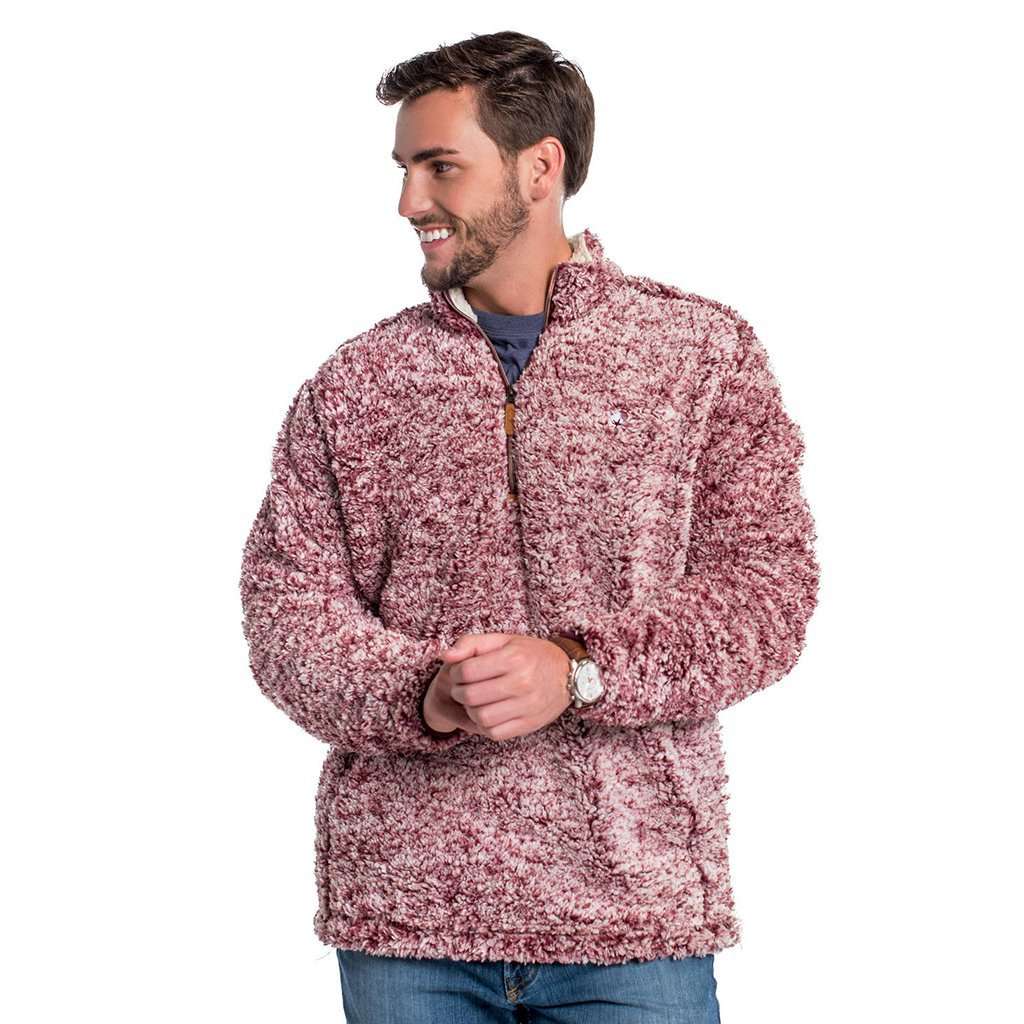 Heather sherpa pullover new arrivals