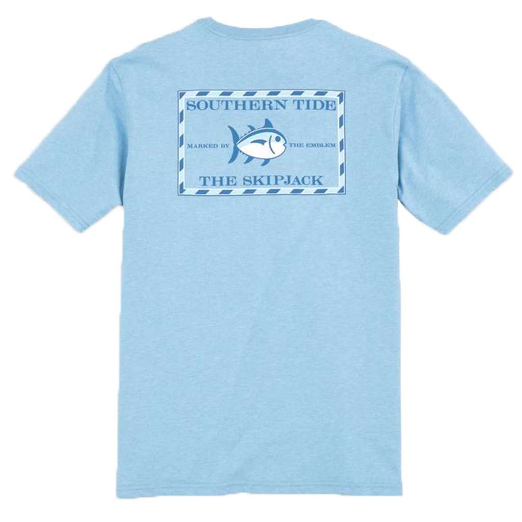 Heathered Original Skipjack T-Shirt by Southern Tide - Country Club Prep