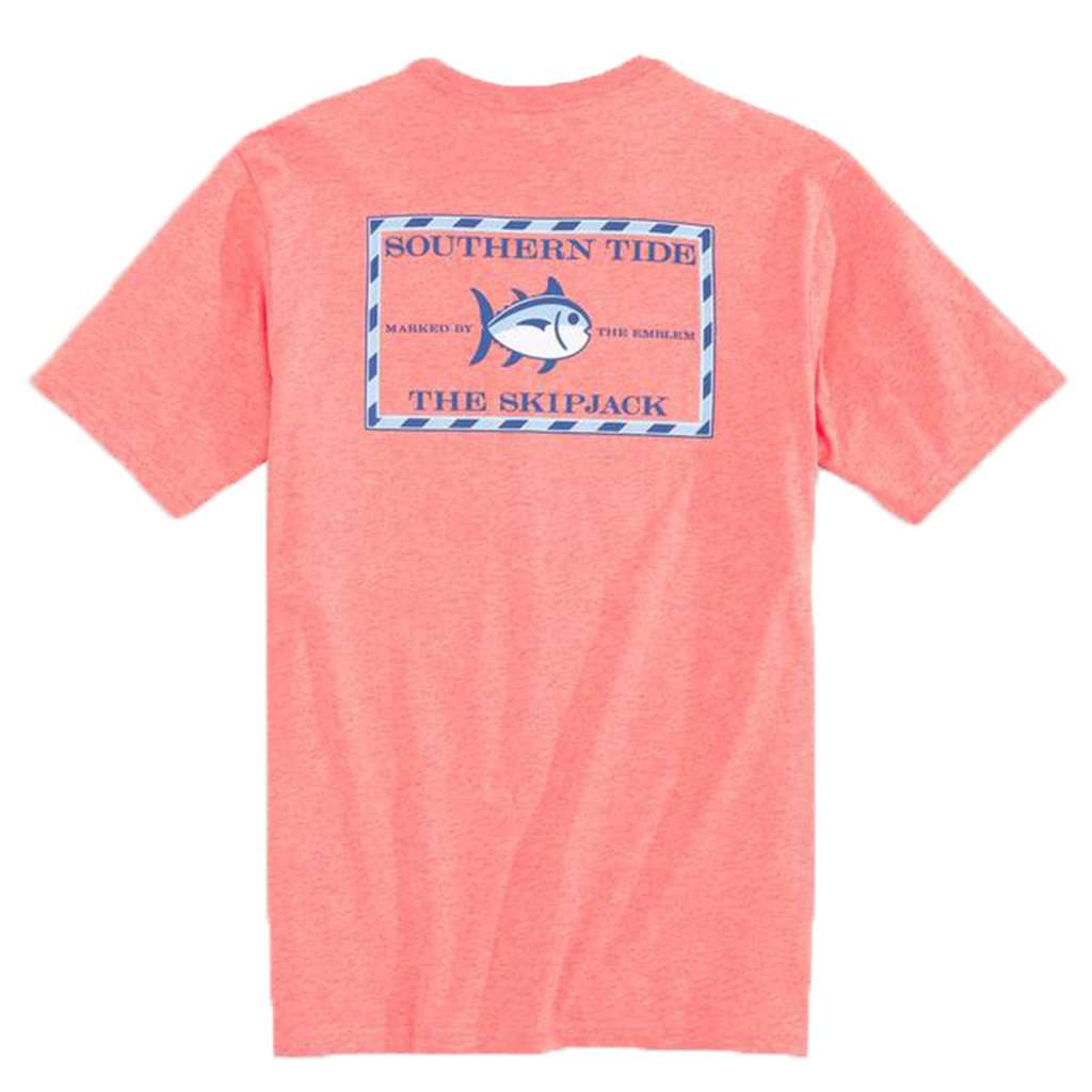 Heathered Original Skipjack T-Shirt by Southern Tide - Country Club Prep