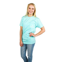 Derby Day Pocket Tee in Julep by High Cotton - Country Club Prep