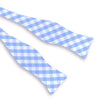 Summer Check Bow Tie in Blueberry by High Cotton - Country Club Prep