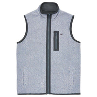 Highland Alpaca Vest in Washed Blue by Southern Marsh - Country Club Prep