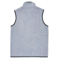 Highland Alpaca Vest in Washed Blue by Southern Marsh - Country Club Prep