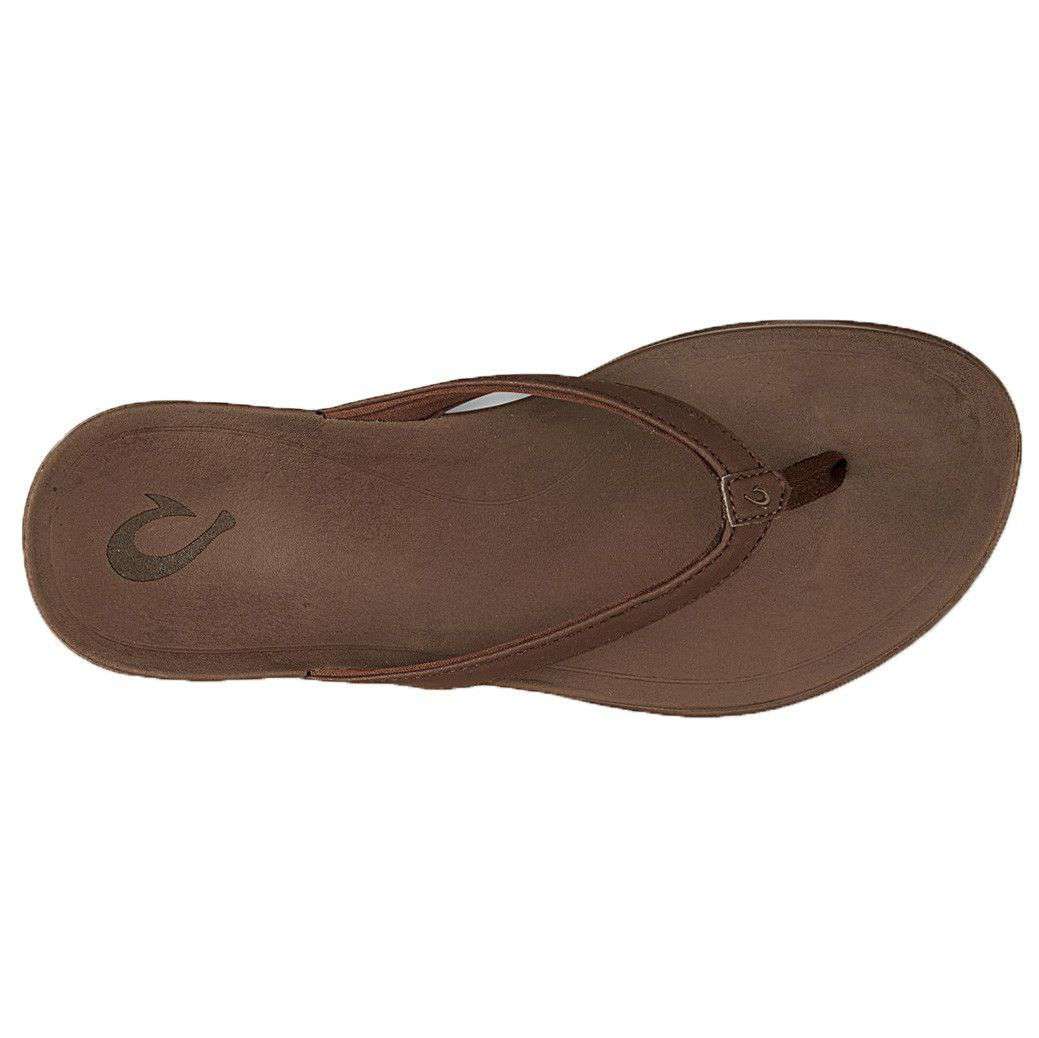 Women's Ho'opio Sandal in Kona Coffee Brown by Olukai - Country Club Prep