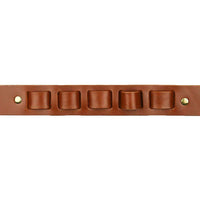 Hoof Pick Leather Belt in Light Brown by Country Club Prep - Country Club Prep
