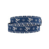 Skier Fairisle Needlepoint Belt by Smathers & Branson - Country Club Prep