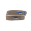 Billfish Slam Leather Tab Belt by Country Club Prep - Country Club Prep