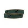 Buster the Black Lab Leather Tab Belt by Country Club Prep - Country Club Prep