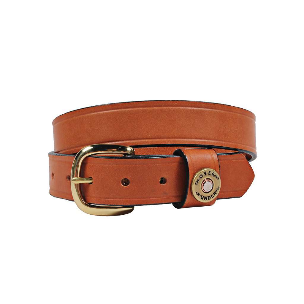 Single Shot Belt in London Tan by Over Under Clothing - Country Club Prep