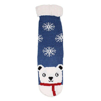 Bob the Polar Bear Sherpa Lined Socks by Nordic Fleece - Country Club Prep