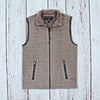 Herringbone Fleece Vest by True Grit - Country Club Prep