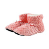 Pearl Bow Fleece Booties by Nordic Fleece - Country Club Prep